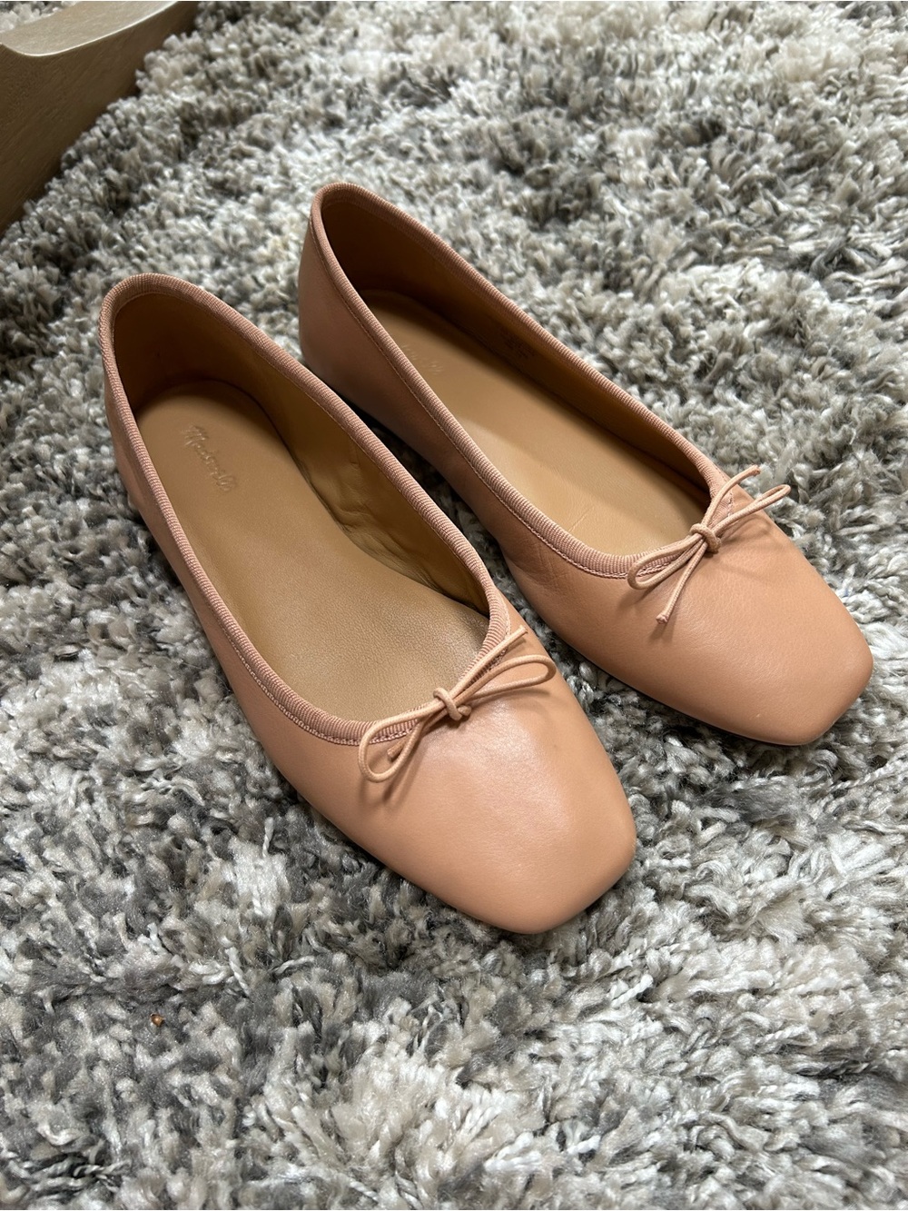 Madewell The Anelise Ballet Flats in Warm Sand size 7.5
